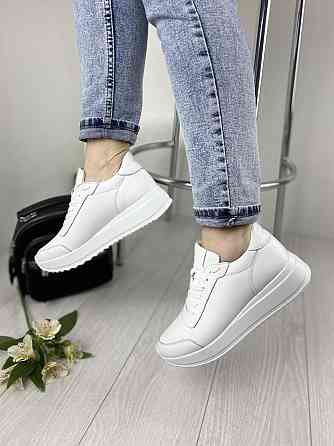 EMELI Кросівки жіночі EMELI 915/5 білі (весна-осінь, шкіра натуральна) (2708) Коломия