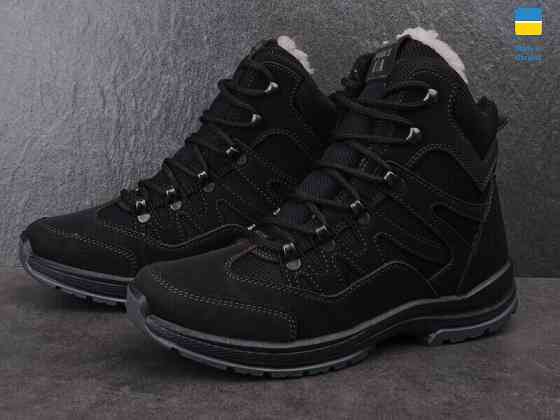 Зимові черевики Winter Black чорний, берци Одесса