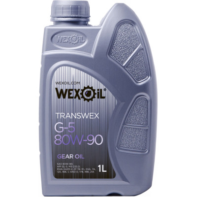 Трансмісійна олива WEXOIL Transwex 80w90 1л Вінниця - фото 1