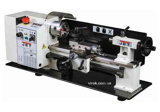 Токарный станок по металлу JET BD-7 : 230 В, 0,37 кВт. область Ø= 180/ 110 мм стана/супор Одесса