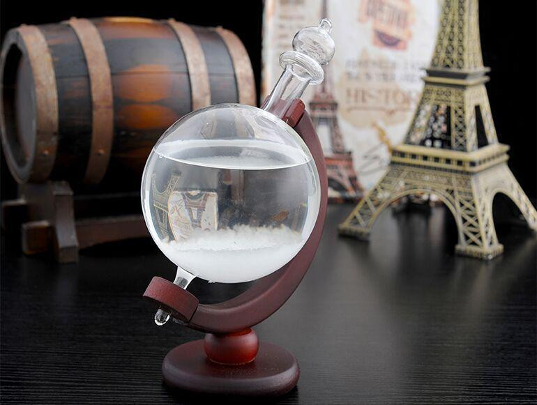 Барометры Штормгласс Глобус Голубая роза большой, Storm glass Кременчуг - изображение 6