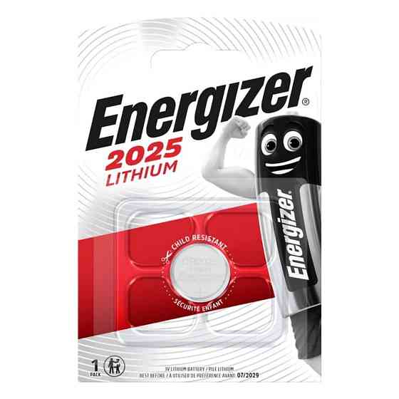 Батарейка Energizer 2025 Lithium (1шт) Киев
