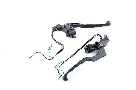 Важелі керма скутер 4 Т китай 150 (пара) (з кріпленням) (+кінцевий вимикач) Мукачево