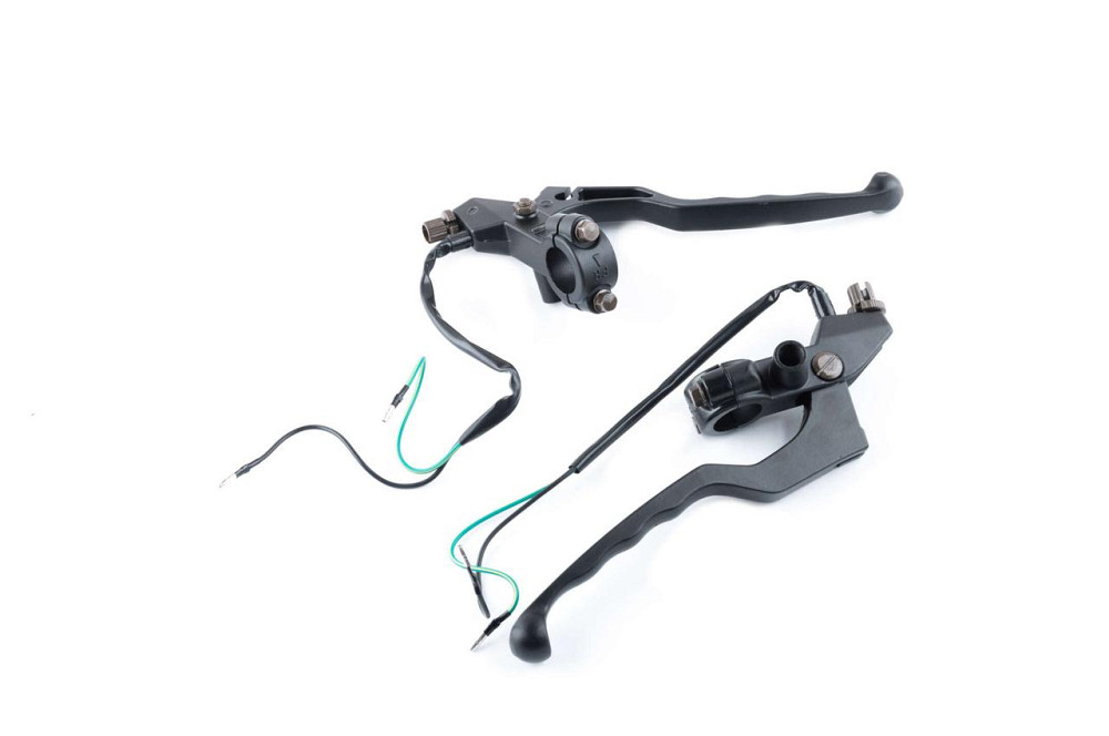 Важелі керма скутер 4 Т китай 150 (пара) (з кріпленням) (+кінцевий вимикач) Мукачево - фото 1