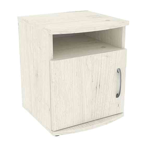 Тумба прикроватная V-2, Дуб Крафт Білий, 350/350/450 Львов