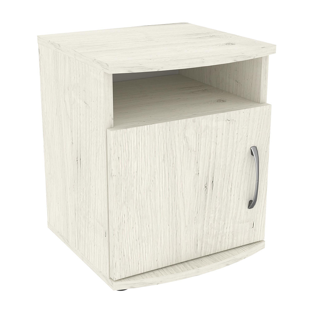 Тумба прикроватная V-2, Дуб Крафт Білий, 350/350/450 Львов - изображение 1