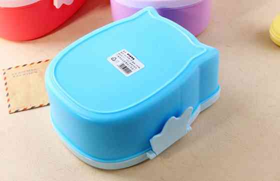 Детский ланч бокс Bento Совушка Синий Винница