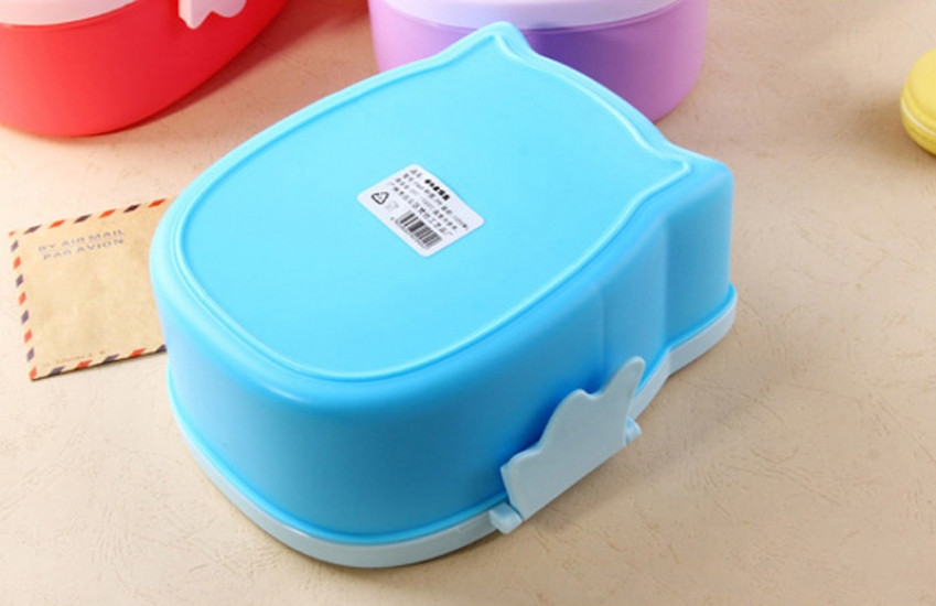 Детский ланч бокс Bento Совушка Синий Винница - изображение 3