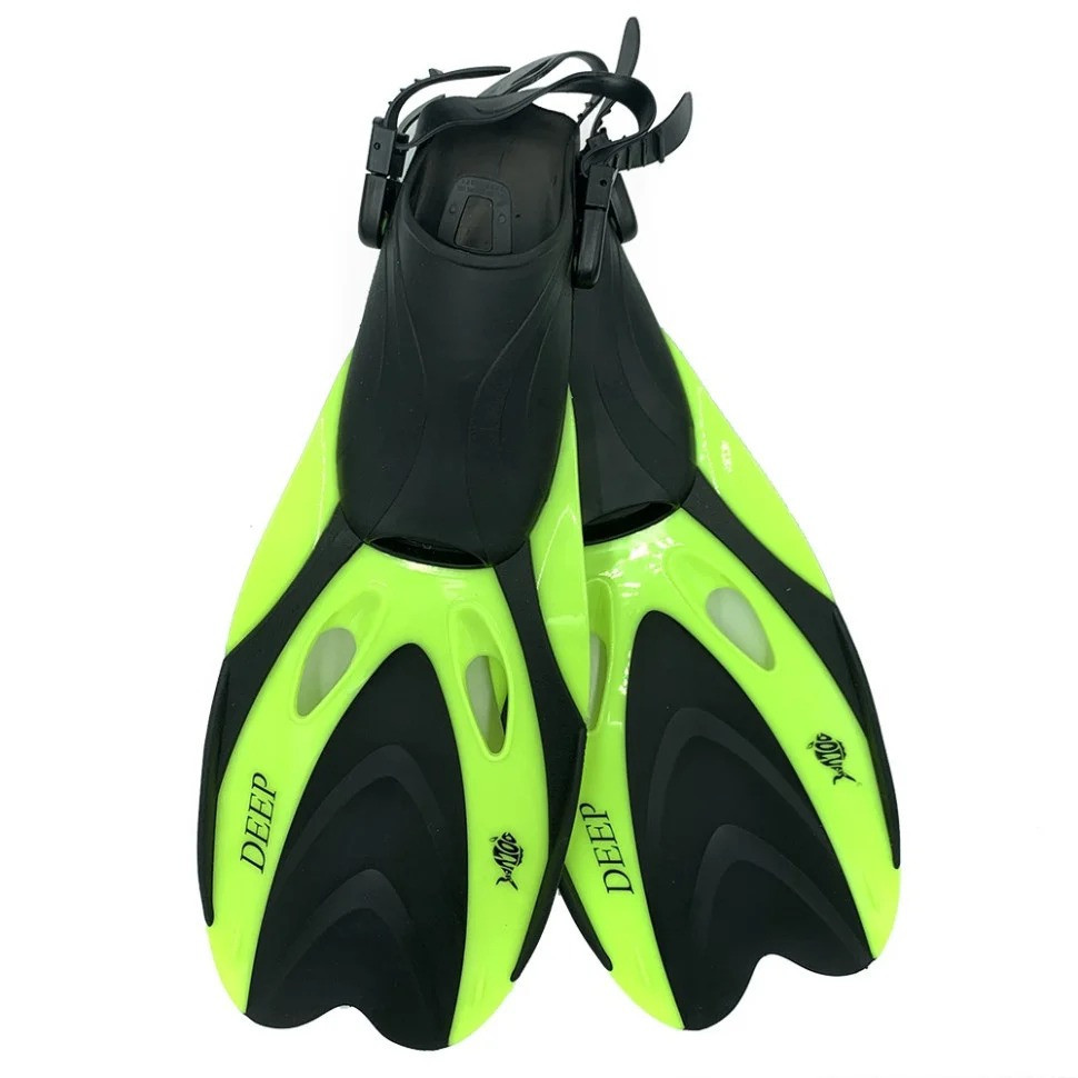 Ласты с открытой пяткой DLV Deep NE-66-43-46-Y размер L/XL 43-46 салатовые Винница - изображение 1