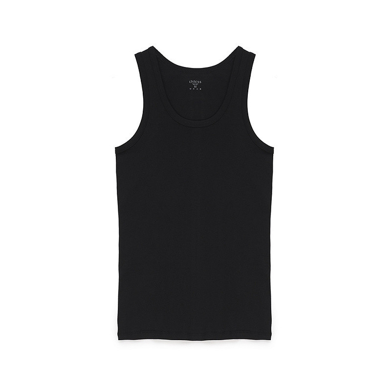 Майка чоловіча чорна 100% бавовна CHIKISS CMV 100/004 3XL Київ - фото 2