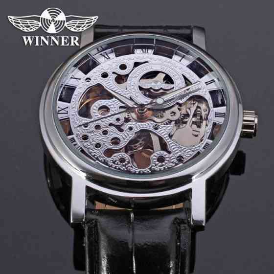 Женские наручные классические часы Winner Silver II Винница