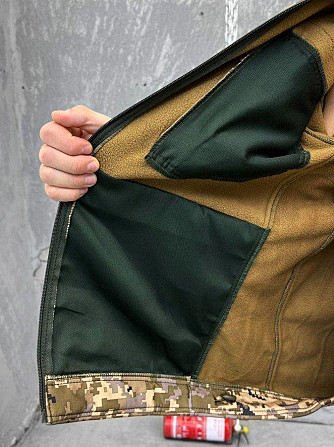 Тактическая куртка SoftShell софтшел пиксель легкая - Киев - изображение 14
