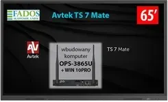 Інтерактивна дошка Avtek Monitor Interaktywny Ts 7 Mate 65 Z Ops-3865U Z Windows 10Pro Київ