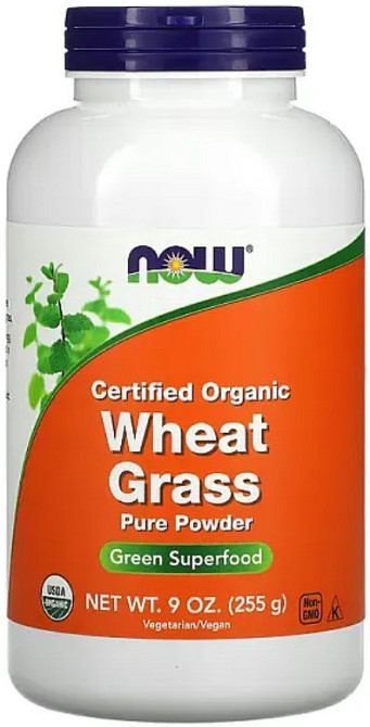 Пророщенная пшеница Now Foods Wheat Grass 255 грамм Киев - изображение 1