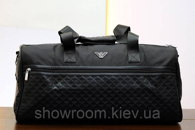 Мужская дорожная, спортивная сумка GA (4222) black Киев - изображение 1