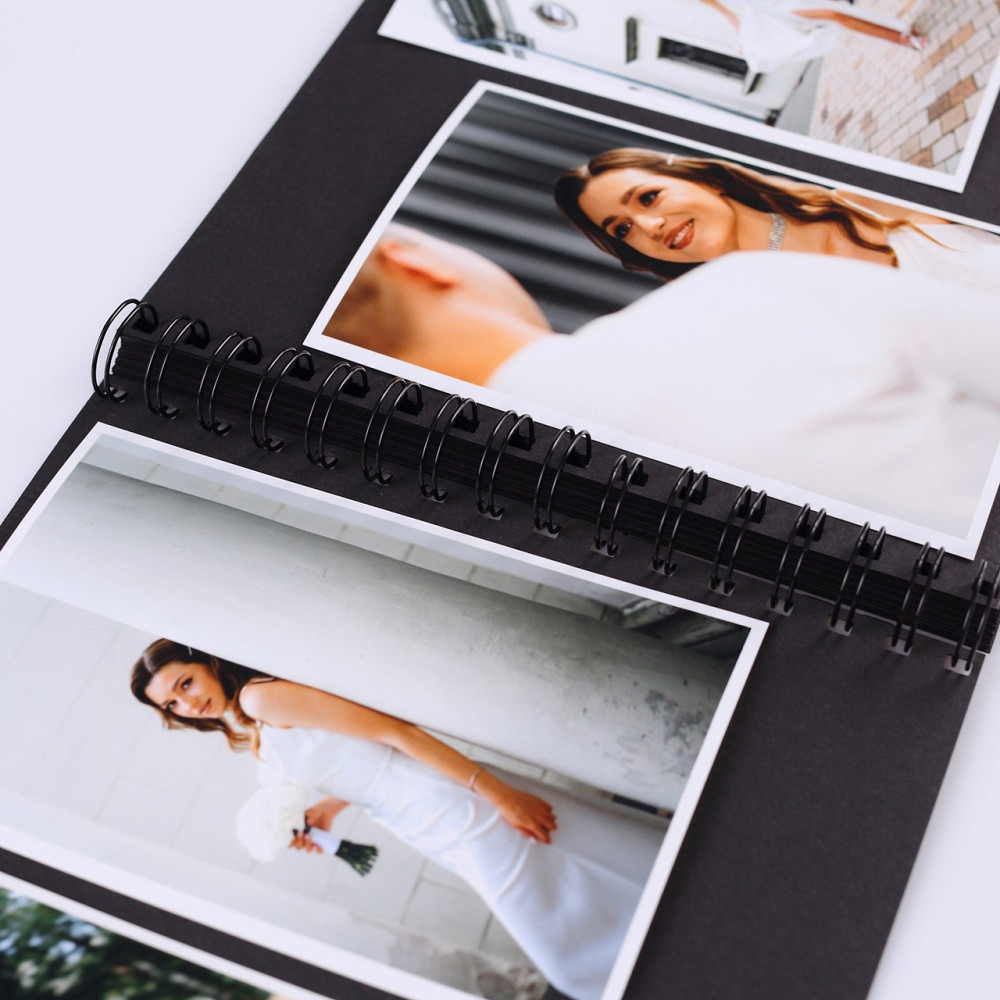 Альбом на пружині 20х23 см 40 сторінок Чорний Тернополь - изображение 9