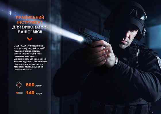 Ліхтар до пістолета Fenix GL06-365 Київ