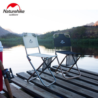 Стул складной Naturehike MZ01 NH18M001-Z чорний (6927595733806) Винница - изображение 8