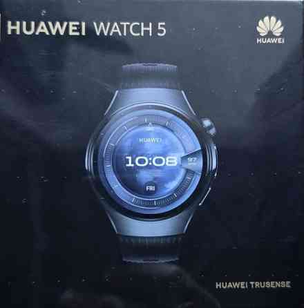Флагманський годинник Huawei watch 5/GT 5 Pro 46mm Black/Новий/Global. Київ