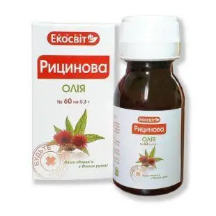 Екосвіт Ойл МАСЛО КАСТОРІВЕ В КАПСУЛАХ No60 Київ