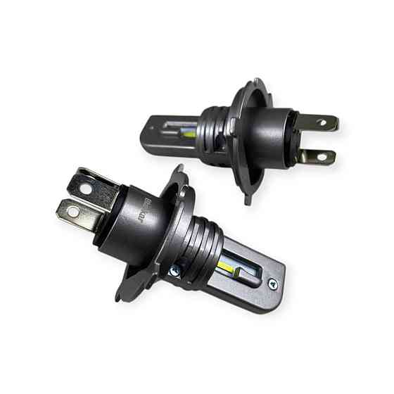 Автолампа H4 12V-24V G9 5500K 60W 12000L LED радіатор Мукачево