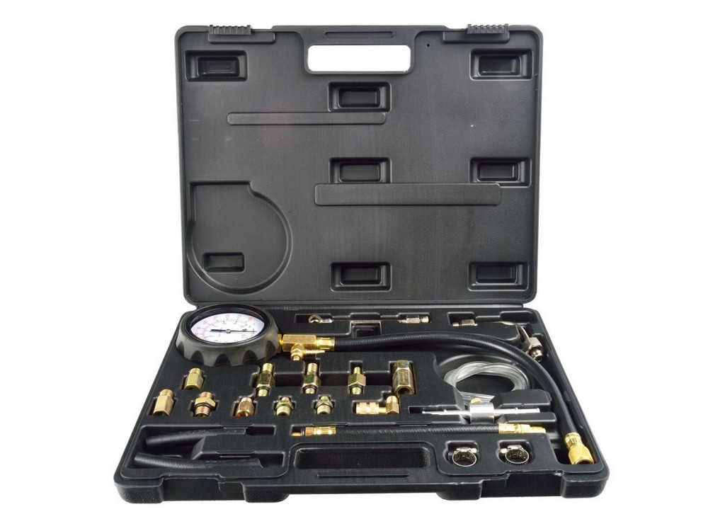 Тестер манометр для вимірювання тиску палива універсальний GEKO G02503 Чернігів - фото 2