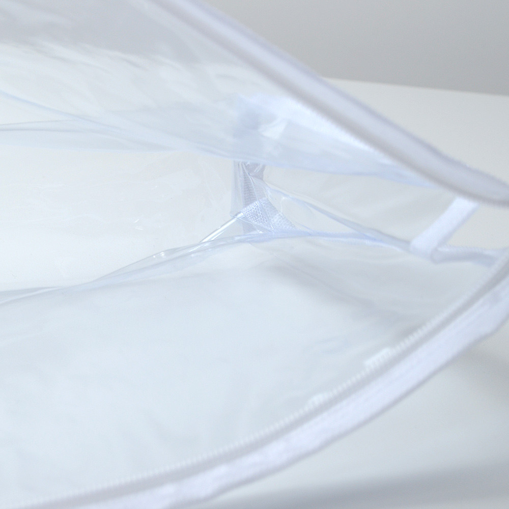 Силиконовый органайзер для косметики 28x20x5 см (Белый) Сумы - изображение 5