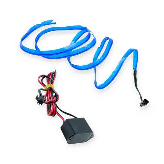 Гибкий холодный неон 1м голубой 12V Мукачево