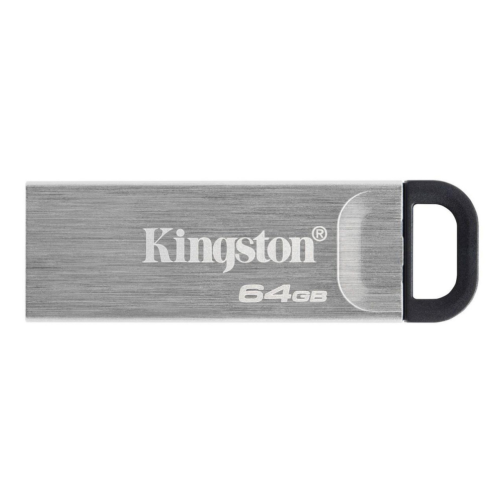 Флеш-накопичувач Kingston USB 3.2 DT Kyson 64GB Silver/Black Киев - изображение 1