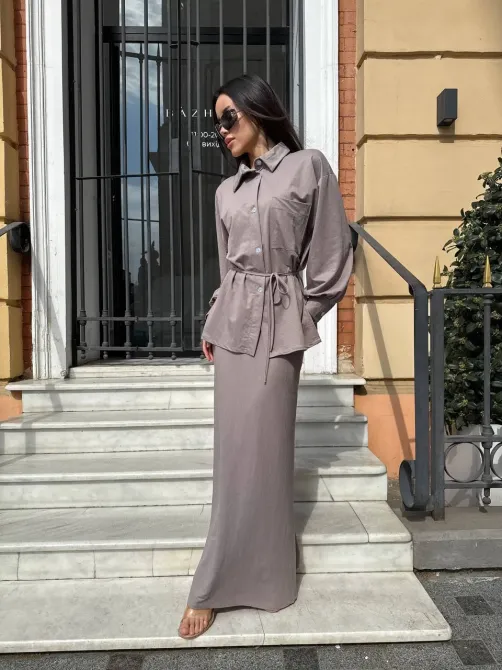 Сорочка + спідниця максі — готовий образ без зайвих думок Одеса - фото 8