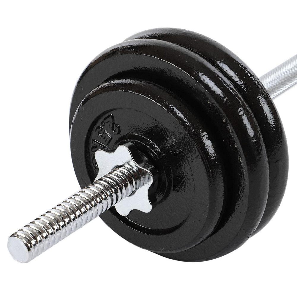 Набір гантелей зі штангою 3в1 у пластиковому кейсі 50 кг Zelart 9641 Київ - фото 9