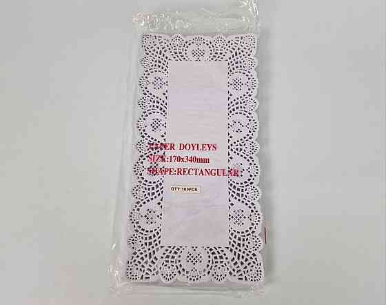 Прямокутна Серветка ажурна 17*34(100 шт.) (1 пачка) Харків