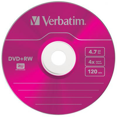 Диск DVD Verbatim 4.7Gb 4x SlimCase 5шт Color (43297) Винница - изображение 5