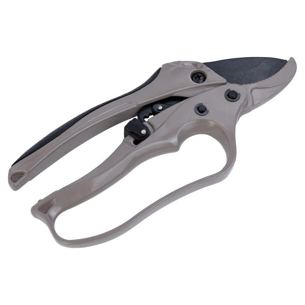 Секатор с храповым механизмом 205мм нержавеющая сталь FLORA (5021344) Ровно - изображение 6