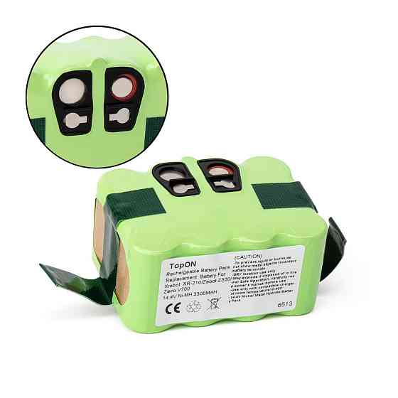 Акумулятор YX-NI-MH-022144 3300 mAh Ni-MH для робота-пилососа Samba XR-210 Xrobot XR-510 Zebot Zeco InDream 9200 9300 14.4V Київ