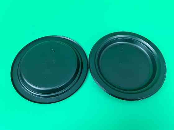 Тарілка одноразова пластикова 176 ммl Чорна (50 шт.) Харків