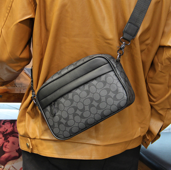 Чоловіча сумка барсетка повсякденна стиль Coach через плече ( 20142 ) Харків - фото 7