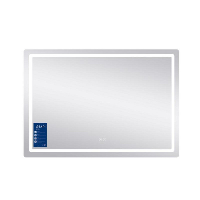 Дзеркало прямокутне сенсорне для ванни Qtap Mideya (MI9) 1000х700 з LED-підсвіткою Touch з антизапотіванням Харків - фото 4