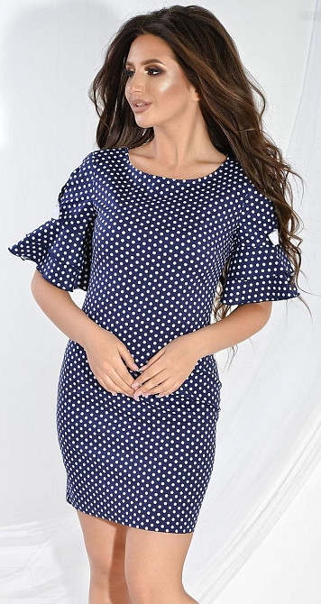 Платье в горошек (42) Киев - изображение 1