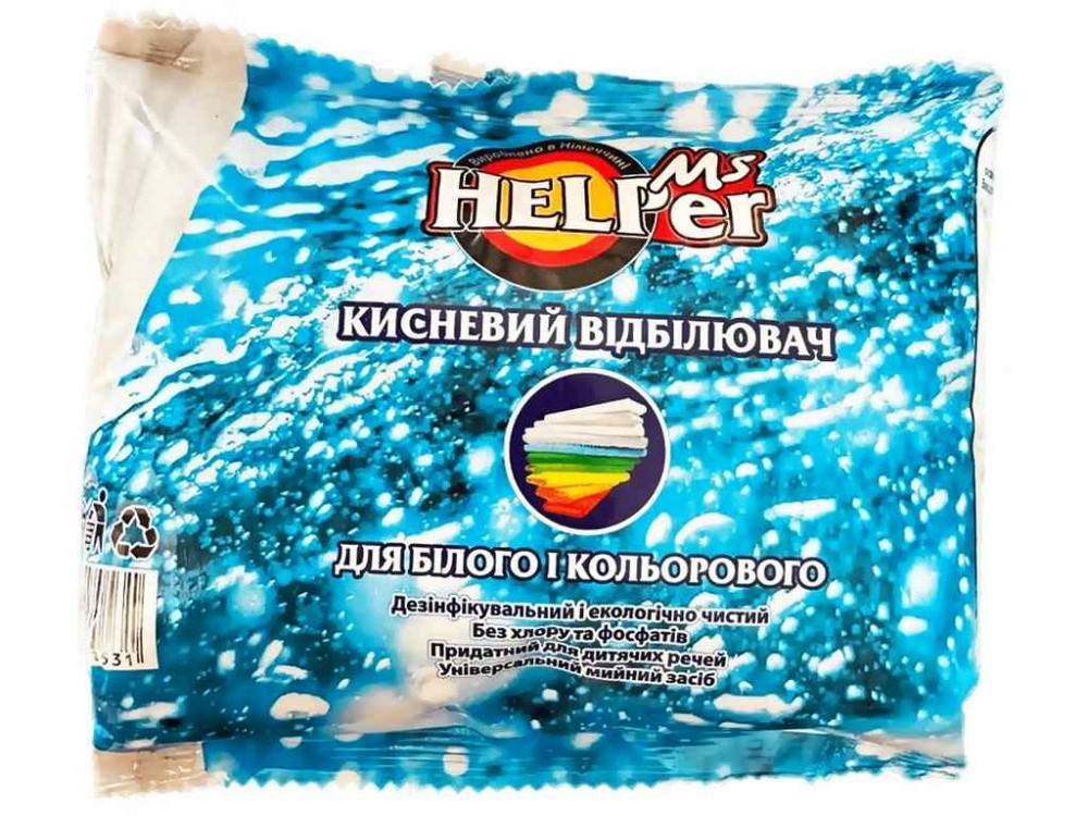 Отбеливатель 450г Кислородный для белых и цветных тканей ТМ Ms Helper Киев - изображение 1
