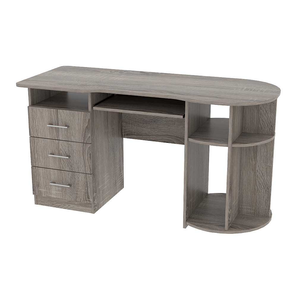 Стол письменный СКП-2 №11, Дуб Сонома Трюфель, 1300/600/760 Львов - изображение 1