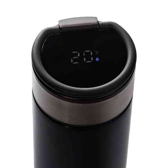 Термос із датчиком температури 530 мл Чорний HP-14-19B Київ