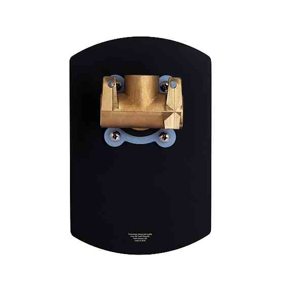 Змішувач для душу Qtap Slavonice прихованого монтажу QTSLA267BLM45903 Black Matt Київ