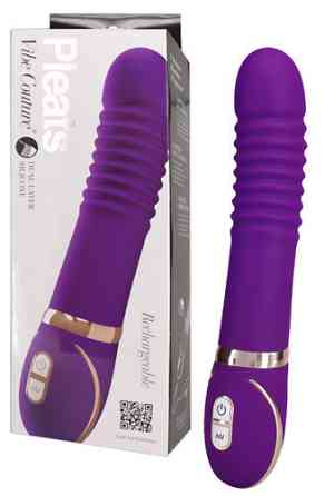 Вібратор PLEATS фіолетовий Sex Aura Київ