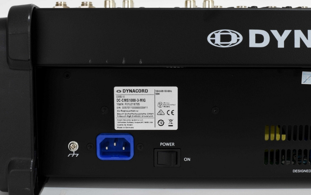 Пасивний мікшерний пульт DYNACORD CMS 1000-3. Харків - фото 2