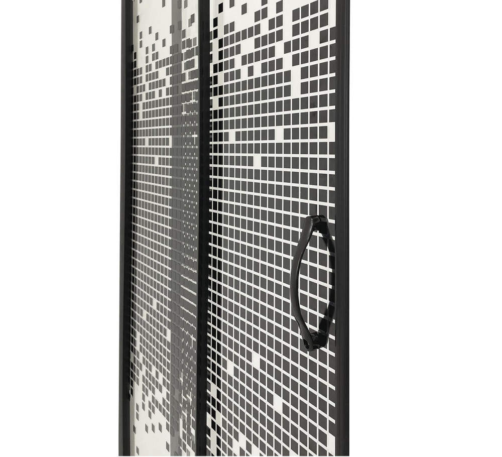 Душевая кабина полукруглая без поддона WISLA N90TB.Mosaic BRAVO (1уп.) Киев - изображение 3