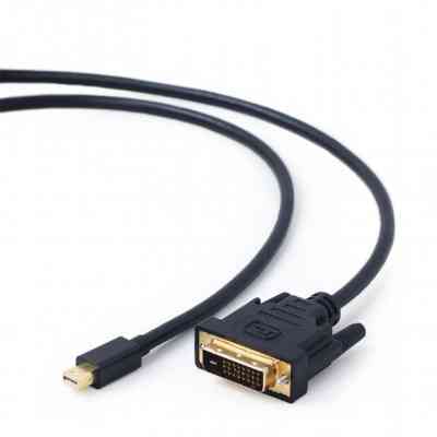 Кабель мультимедійний miniDisplayPort M to DVI M 1.8m 24+1pin Cablexpert (CC-mDPM-DVIM-6) Вінниця
