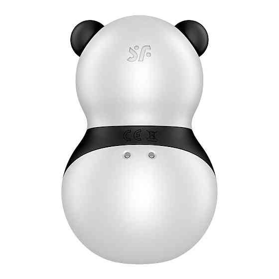 Вакуумний стимулятор з вібрацією Satisfyer Pocket Panda, 12 режимів вібрації, 11 рівнів вакууму Sex Aura Київ