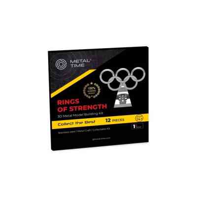 Конструктор Metal Time Колекцiйна модель Rings of Strength Олімпійські кільця (MT021Y) Вінниця