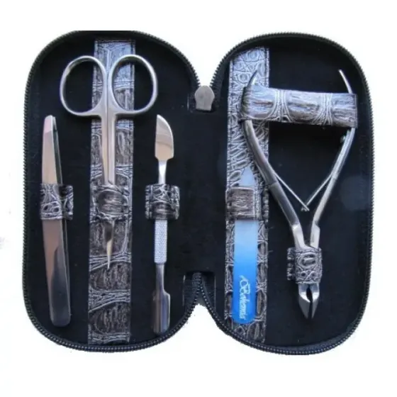 Маникюрный набор KDS (5 предметов) 7107 с хрустальной пилочкой Киев